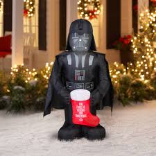 Maybe you would like to learn more about one of these? 5 Airblown Inflatable Darth Vader With Stocking Star Wars Christmas Inflatable Walmart Com Walmart Com