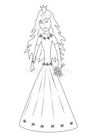 Hope you will like this and other coloring pages. Princess Coloring Book Stock Vector Illustration Of Fairtale 41757941