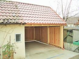 Viele garagen werden mit der zeit immer überfüllter und bieten weniger platz, daher sollten sie ihre garage verlängern. Verlangerung Eines Schuppens Als Carport Holzbau Breckel