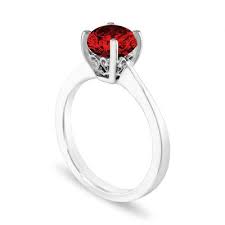 Check out our red engagement ring selection for the very best in unique or custom, handmade pieces from our engagement rings shops. 1 01 Carat Red Diamond Engagement Ring Unique Solitaire Bridal Ring 14k White Gold Certified Handmade Galley Designs Unique Diamond Rings Red Diamond Ring Unique Solitaire Engagement Ring