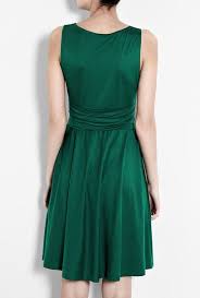 Emerald Green Dresses For Women Dkny Emerald Green Sleeveless Vneck Dress In Green Emerald Lyst Cocktail Dress Sale Dresses Emerald Green Dresses