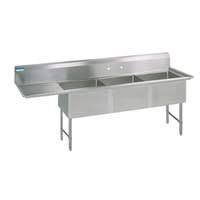 commercial 3 compartment sinks, 1