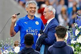 Browse our collection of claudio ranieri information for news stories, slideshows, opinion pieces and related videos posted on aol.com. Andrea Bocelli Belts Out Nessun Dorma As Leicester Celebrate Title Success Claudio Ranieri Andrea Leicester