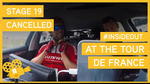 L'altimetria della diciannovesima tappa del tour 2019. Stage 19 Cancelled Tour De France 2019 Youtube