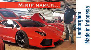 Lamborghini Buatan Indonesia Youtube
