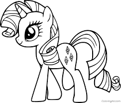 You can use our amazing online tool to color and edit the following my little pony rarity coloring pages. Rarity Coloring Pages Coloringall