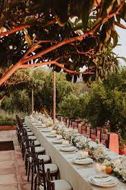 This Marrakech Destination Wedding Is Giving Us Wanderlust Ruffled Park Wedding Reception Candle Wedding Centerpieces Park Weddings