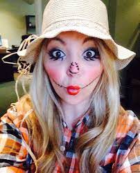 Cute Scarecrow Makeup Halloween Costumes Scarecrow Diy Scarecrow Costume Scary Scarecrow Costume