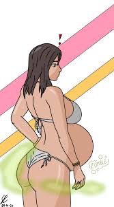 Pregnant fart porn