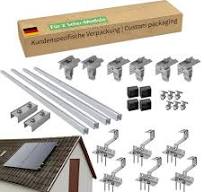 Two-Piece Solar Tile Roof Hook Kit | SUS304 Stainless Steel ...