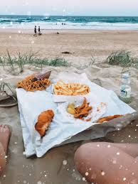 Beach Vibes Beach Picnic Fish And Chips Beach