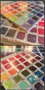 Jennifer Lanne Paint Color Charts Printed On Travertine