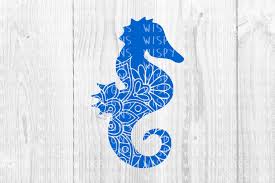 Download Seahorse Mandala Svg Sea Horse Dxf Pdf Png Eps Jpeg Etsy Animal Mandala Mandala Mandala Svg