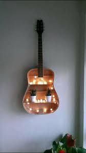 Pin By Deepak On Decorating Diy Projects For Bedroom Guitar Shelf Diy Room Diy