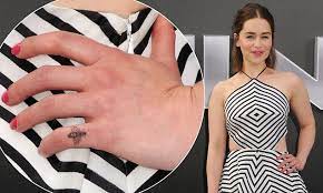 Emilia clarke's tattoos that you can filter by style, body part and size, and order by date or score. Emilia Clarke News Newslocker Emilia Clarke Emilia Clarke Tattoo Bee Tattoo