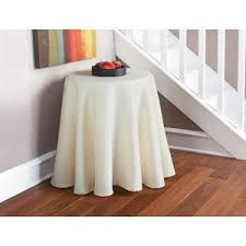 Mainstays Round Twill Table Cover For 20 Round Decorative Table Table Covers Table Table Decorations