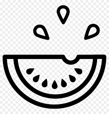Watermelon Fruit Slice Outline With Drops Comments Watermelon Vector Black And White Hd Png Download 981x982 3787177 Pngfind Most of the drawing commands may require a bounding box parameter that specifies the area on following is, the syntax to draw an ellipse using python pillow −. watermelon fruit slice outline with