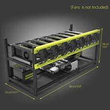 8 gpu ethereum eth mining frame rig graphics case crypto coin open air 8 gpu server motherboard case for mining rig with ram/psu. Skyee Open Air Mining Rig Stackable Dual Power Frame Case For 8 Gpu Eth Btc Ethereum New Computer Mining Frame Server Chassis Everything Cryptocurrency