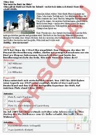 Arbeitsblatt: Quiz Zu China - Geschichte - Anderes Thema