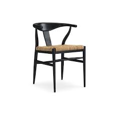 Baldwin Dining Armchair Drifted Matte Black Williams Sonoma In 2020 Dining Arm Chair Side Chairs Dining Leather Dining Side Chairs