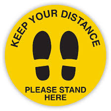 Or if you have to fill your info into the box it will. Durus Social Distancing Decal Feet Officeworks