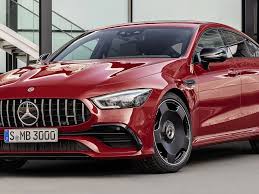 In 1954, an american importer max hoffman suggested the street version of 300 sl for the wealthy performance car enthusiasts in the united. Mercedes Amg Gt 43 Four Door Coupe Debuts With Inline Six Engine