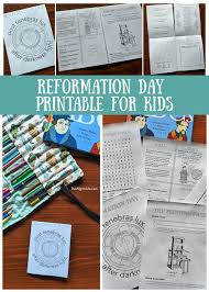 It explores the five truths that changed the church forever and continue to mark. Printable Reformation Day Activity For Kids This Pilgrim Life