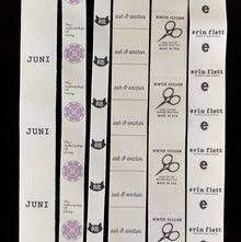Custom Printed Twill Tape Vertical Printed Tape Custom Print Twill Tape