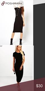 New Polo Garage Black Cotton Dress Size S New Without Tags Polo Garage Black Midi Short Sleeve Cotton Dress Size S Black Cotton Dresses Cotton Dresses Dresses