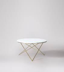 Whether you are after rectangular, round or oval tables or glass concrete, stone or timber. Holborn Art Deco Coffee Table In White Marble Brass Swoon