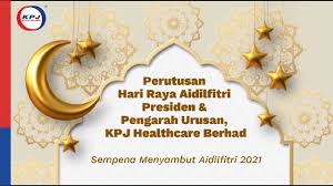 Selamat hari raya aidilfitri 2015. News Perutusan Hari Raya Aidilfitri Dan Ucapan Selamat Hari Jururawat Kpj Healthcare Berhad