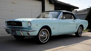 Image result for Skylight Blue 1964 Mustang
