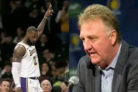 Larry Bird has expressed high regard for LeBron, even calling him one of  the greatest, if not the greatest, players ever. He has urged people to  appreciate James's talent and stop the