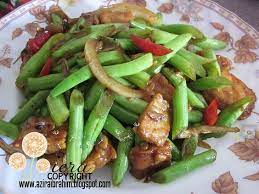 Bingkisan Kehidupanku Kacang Buncis Goreng Tempe Malay Food Food Recipes