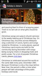 Show holidays on a calendar | print holidays to pdf. Amazon Com Malaysia Holidays Record Appstore For Android
