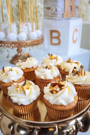 Out of baby shower theme ideas? Kara S Party Ideas White And Gold Baby Shower Kara S Party Ideas