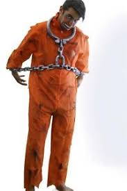 Details About Halloween Convict Creepy Zombie Mens 2 Orange Prisoner Boiler Suit One Size