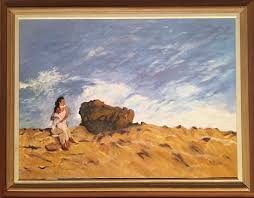Fred astaire serigraph by tony bennett. Tony Bennett Couple At Malibu Beach Oil Painting