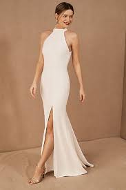 White is always a great color for the bride's gown since it reflects the sun's warmth ensuring the bride remains comfortable. Wedding Guest Dresses