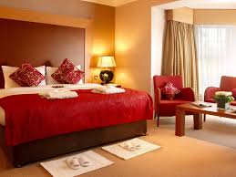 Red Color Attic Bedroom Interior Home Design Romantic Bedroom Design Interior Design Bedroom Best Bedroom Paint Colors