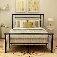 It is now time to attach a board across the frame. Twin Full Size Black Metal Bed Frame For Child Audlt With Headboard Footboard Furniture Home Garden