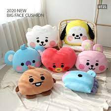 Bt21 Baby Big Face Cushion Official Preorder Hobbies Toys Memorabilia Collectibles K Wave On Carousell