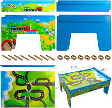 Target.com has been visited by 1m+ users in the past month Buy Funpeny Train Table Toys Wooden Train Track Railway City Sets Table For Kids Toddlers Online In Vietnam B08hxqy357