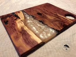 Epoxy Resin Art On Instagram Repost The Red Cedar Board With Champagne Pearl Epoxy Resin Pigments Epoxy Resin Art Diy Resin Projects Epoxy Resin Crafts