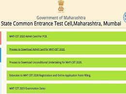 Mht cet 2020 exam dates have been announced; Mht Cet Admit Card 2020 On Mhtcet2020 Mahaonline Gov In Steps To Download Business Standard News