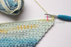 You can learn how to crochet a diagonal basket weave stitch in this diy tutorial video. C2c Moss Stitch Tutorial The Cookie Snob