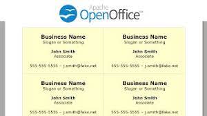 This simple and clean business card templates is excellent for those who prefer minimal or uncluttered design. Printing Business Cards In Openoffice Writer Youtube