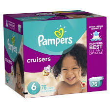 Pampers cruisers diapers economy plus pack size 5 (132 count). Pampers Cruisers Diapers Size 6 76 Count Walmart Com Pampers Diaper Sizes Diaper