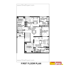 Tiny house with microwave over range and under cabinet washer/dryer combo unit. House Plan For 42 Feet By 75 Feet Plot Plot Size 350 Square Yards Gharexpert Com