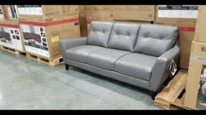Shop 100% genuine italian leather. Costco Natuzzi Group Mills Leather Sofa 849 Youtube